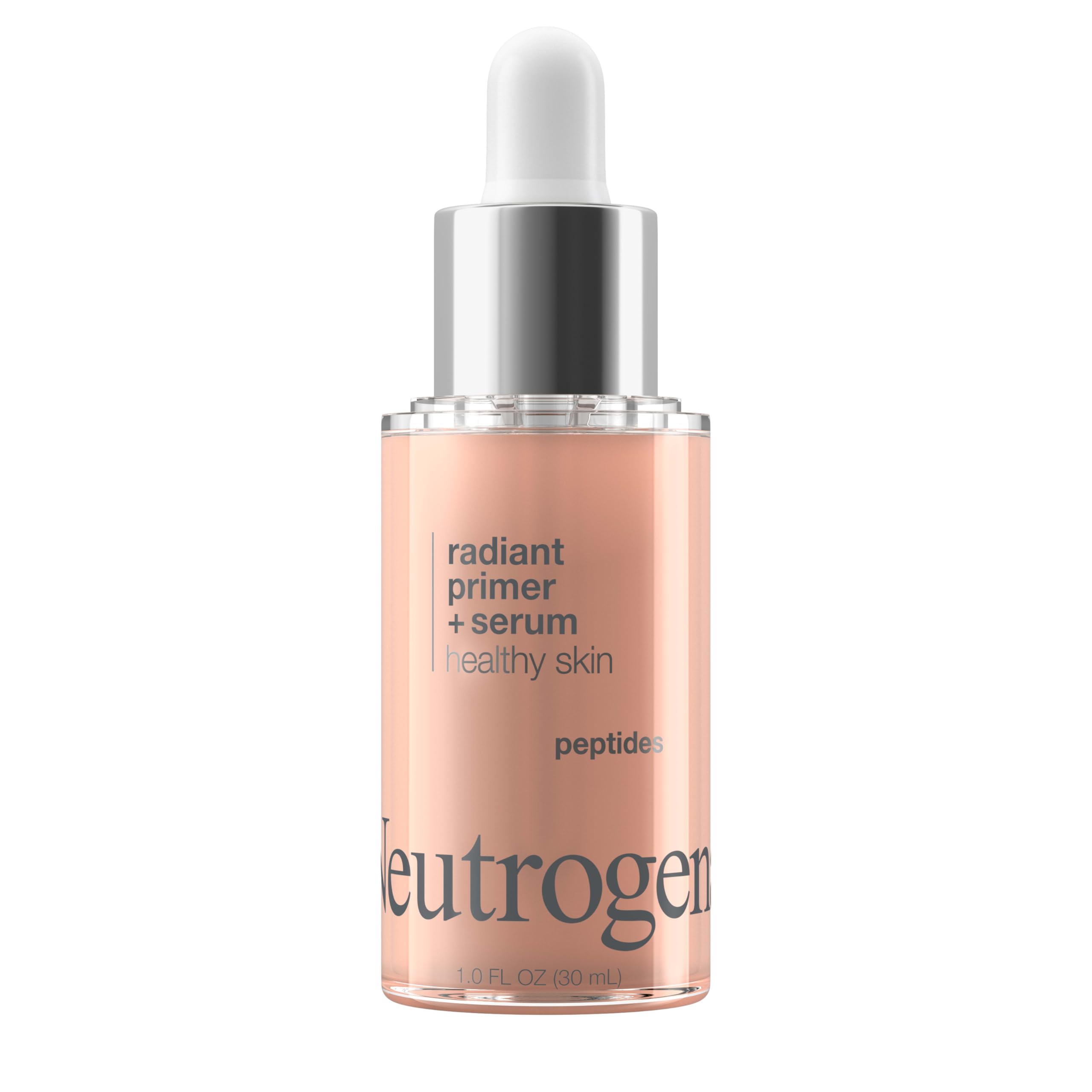 Neutrogena Healthy Skin Radiant Booster bottle pour for easy priming.