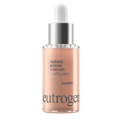 Neutrogena Healthy Skin Radiant Booster bottle pour for easy priming.