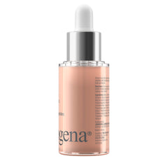 Peptides-infused Neutrogena booster showing subtle pearl shimmer for glow.