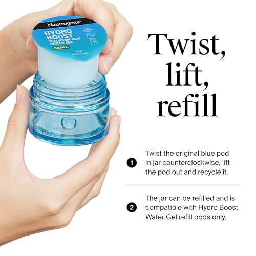 Neutrogena Hydro Boost dewy skin look after use.