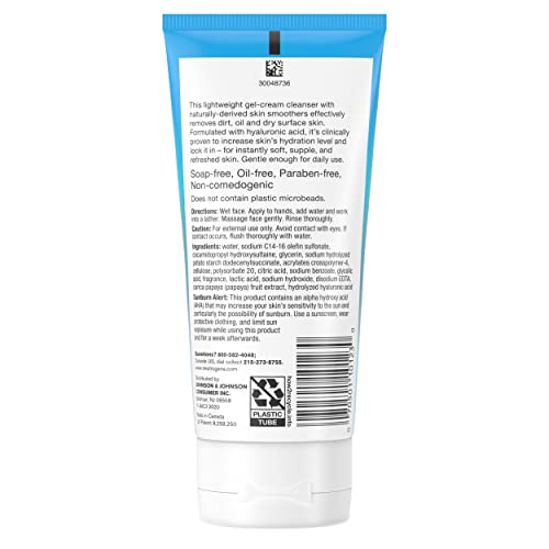 Neutrogena Hydro Boost exfoliating particles close-up demonstrates gentle texture for smoother skin.