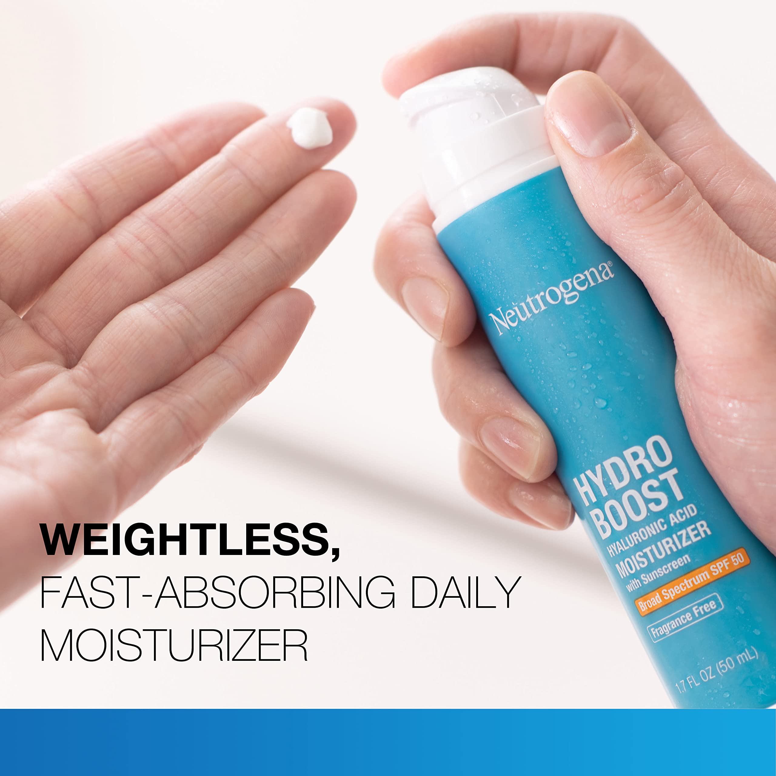 Neutrogena Hydro Boost fragrance-free label for sensitive skin