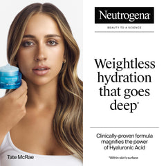 Close-up of hyaluronic acid visual for Neutrogena Hydro Boost