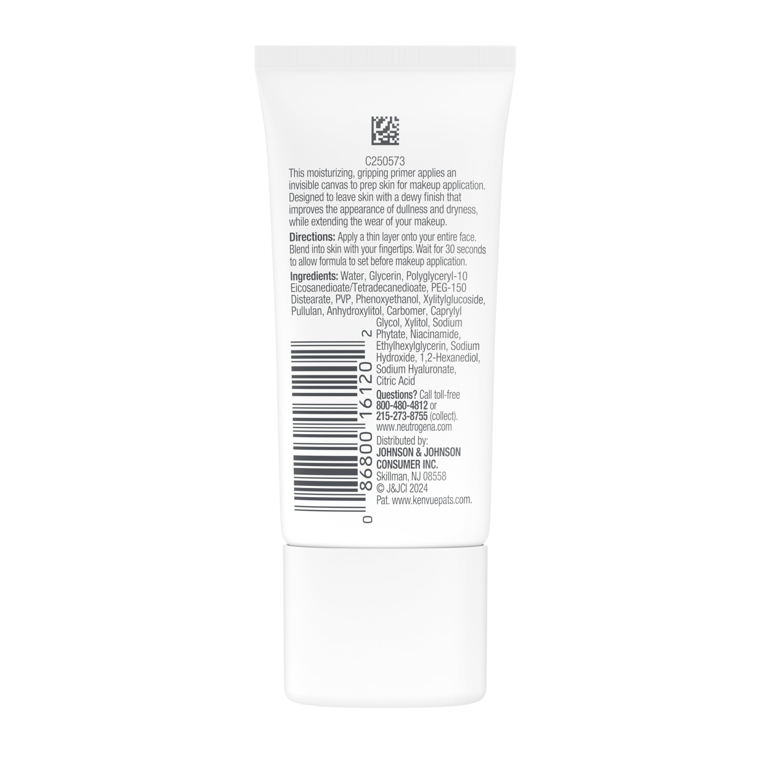 Neutrogena Hydro Boost primer under foundation extends makeup wear.