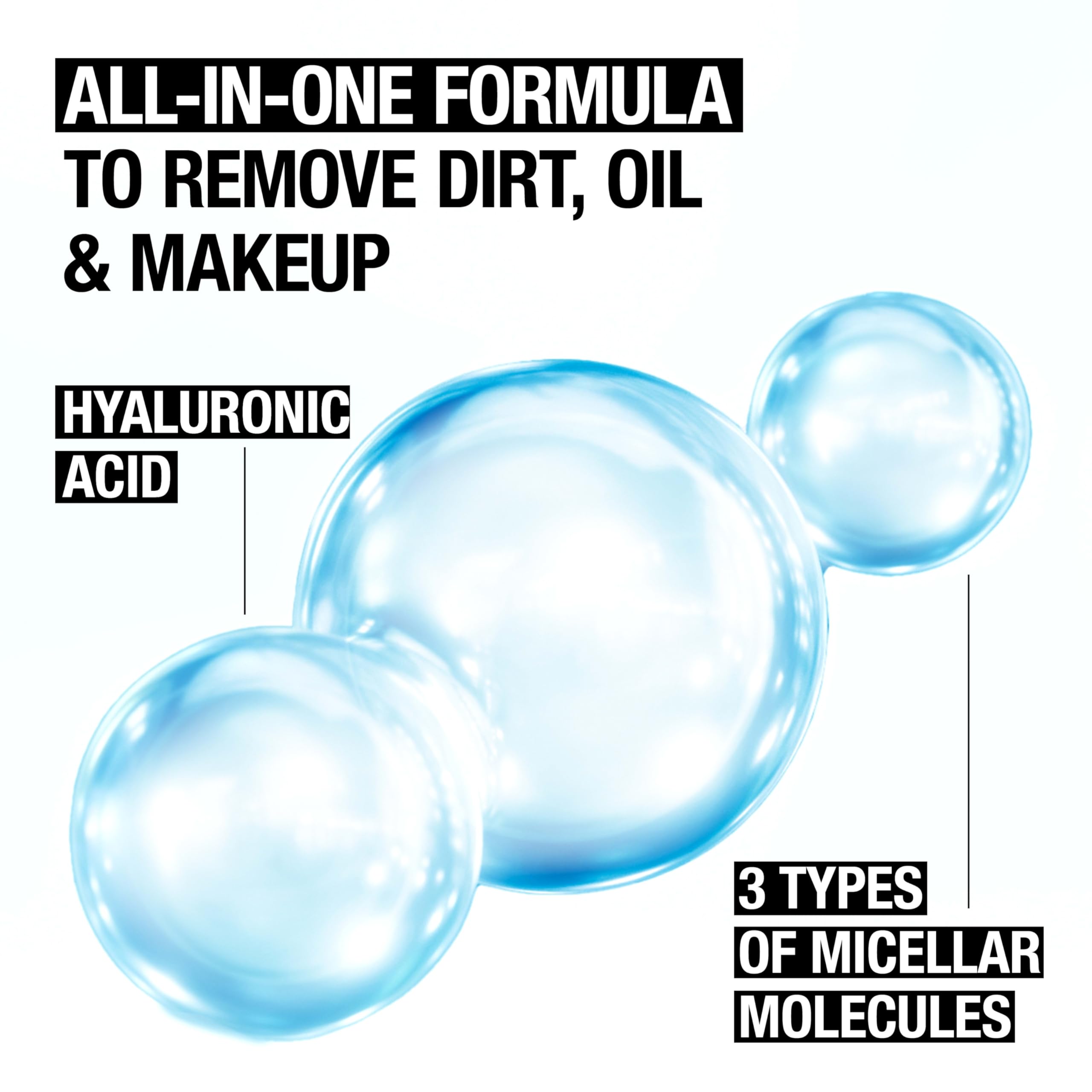 Neutrogena Hydro Boost Micellar Water on a cotton pad for gentle cleansing.