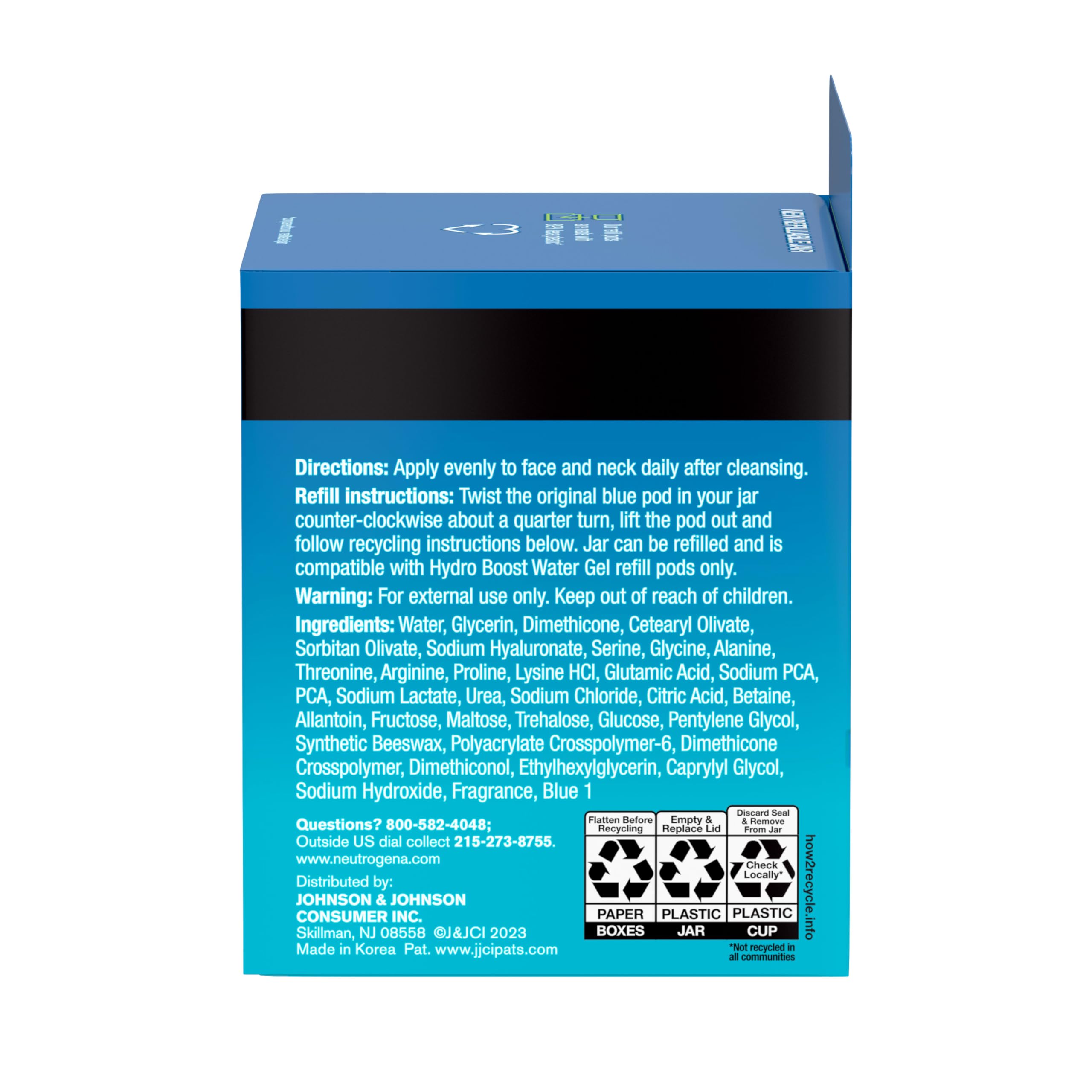 Neutrogena Hydro Boost leaves skin non-greasy after application