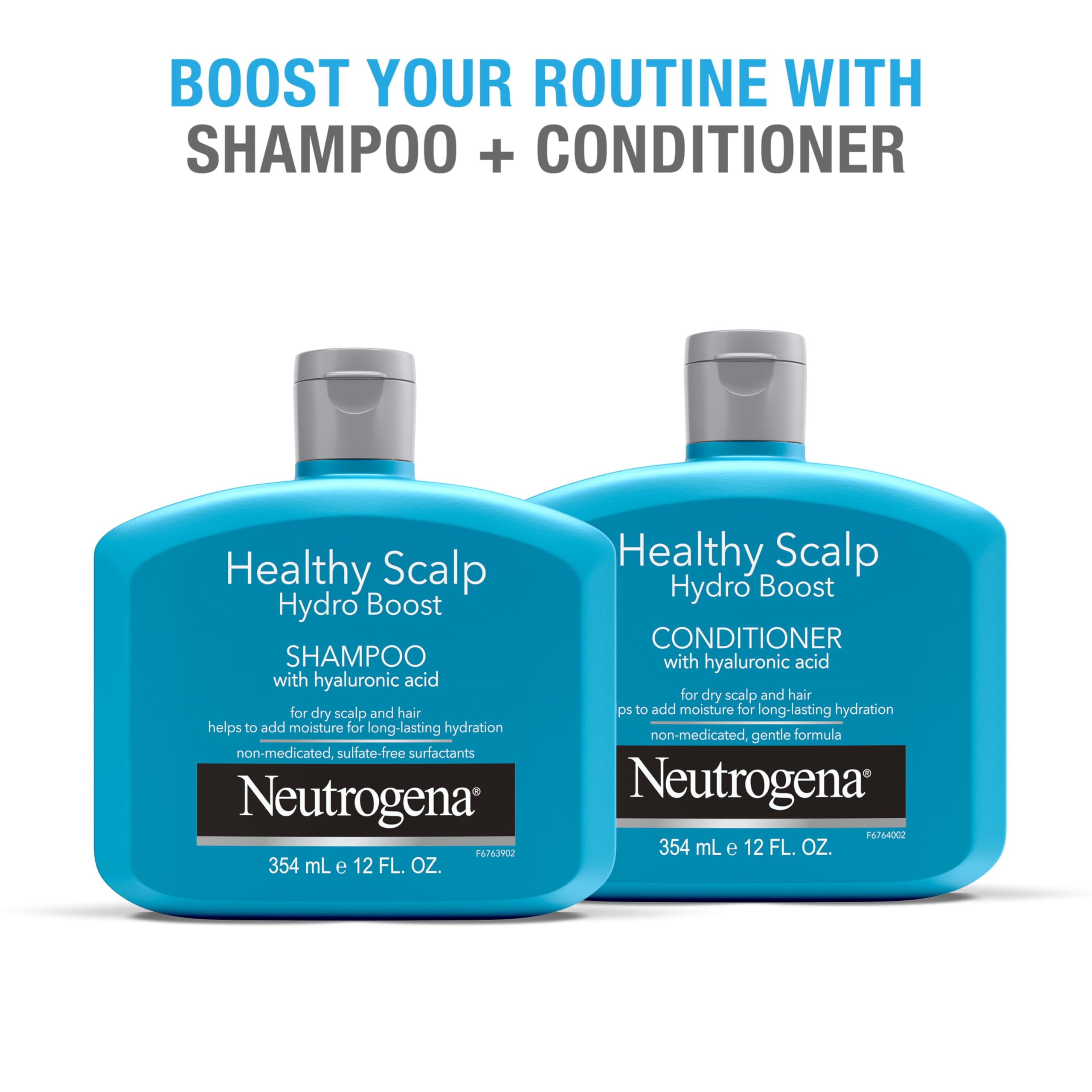 Neutrogena Hydro Boost Shampoo pour action highlighting moisture delivery