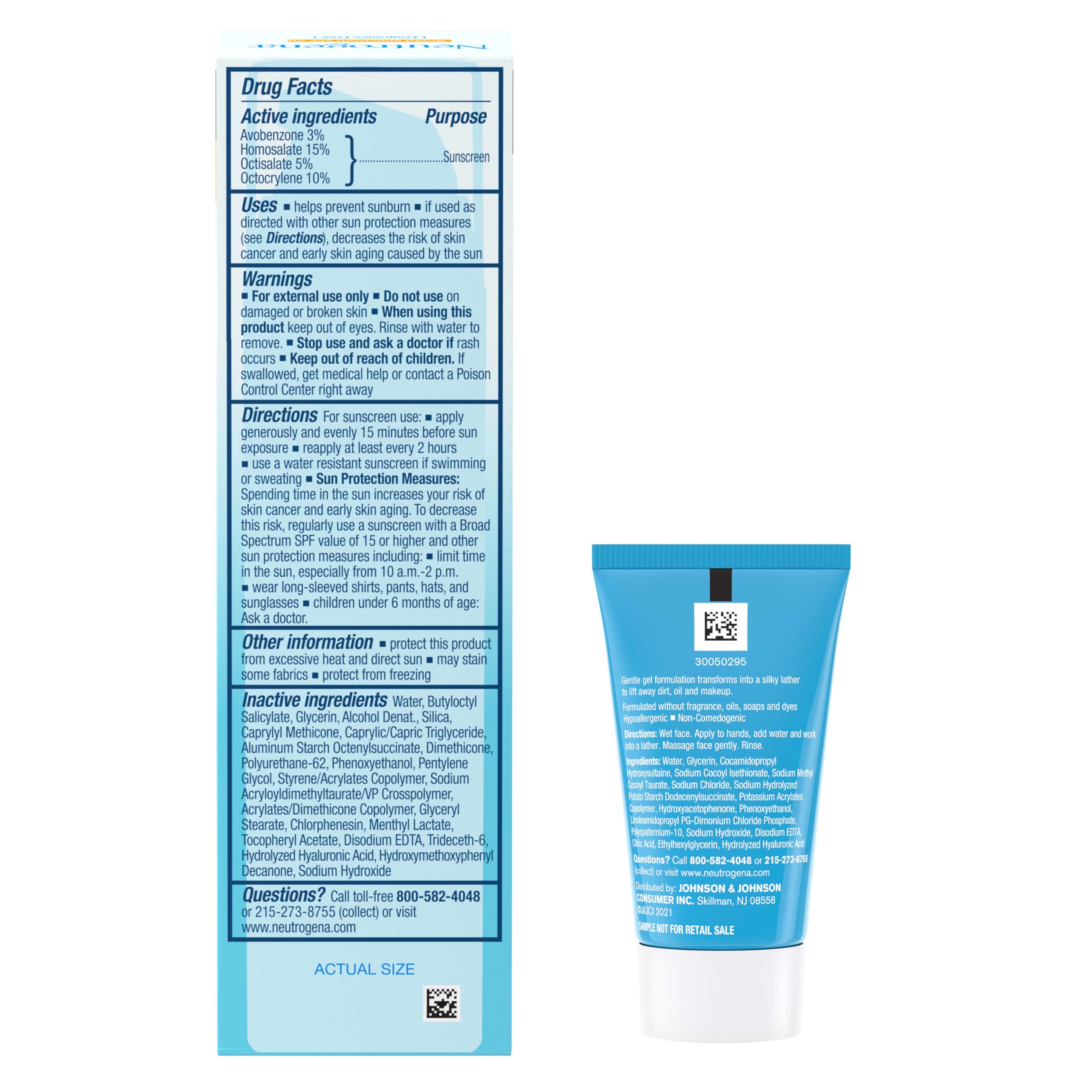 Travel-friendly Neutrogena Hydro Boost packaging for on-the-go hydration