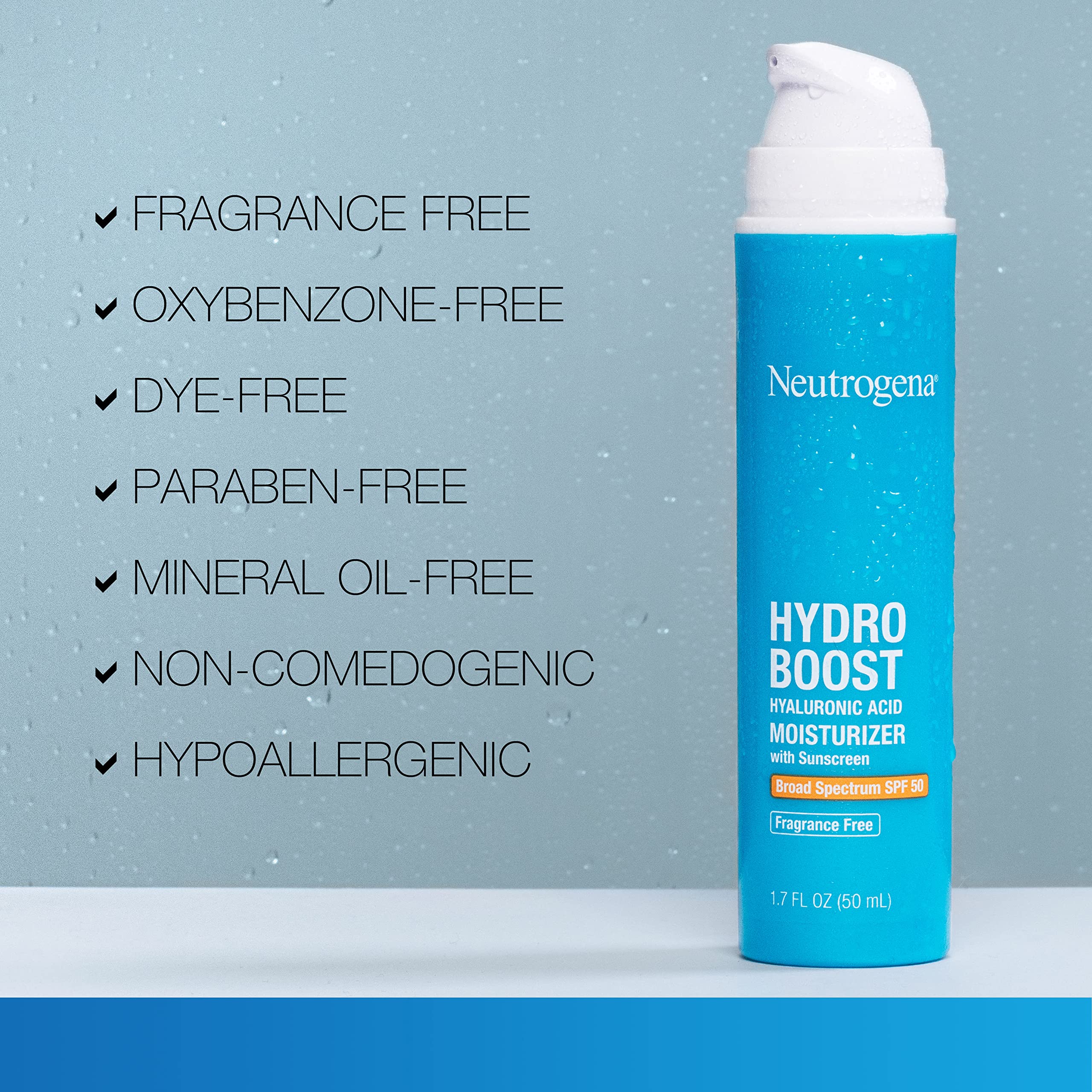Neutrogena Hydro Boost worn under makeup for a smooth base