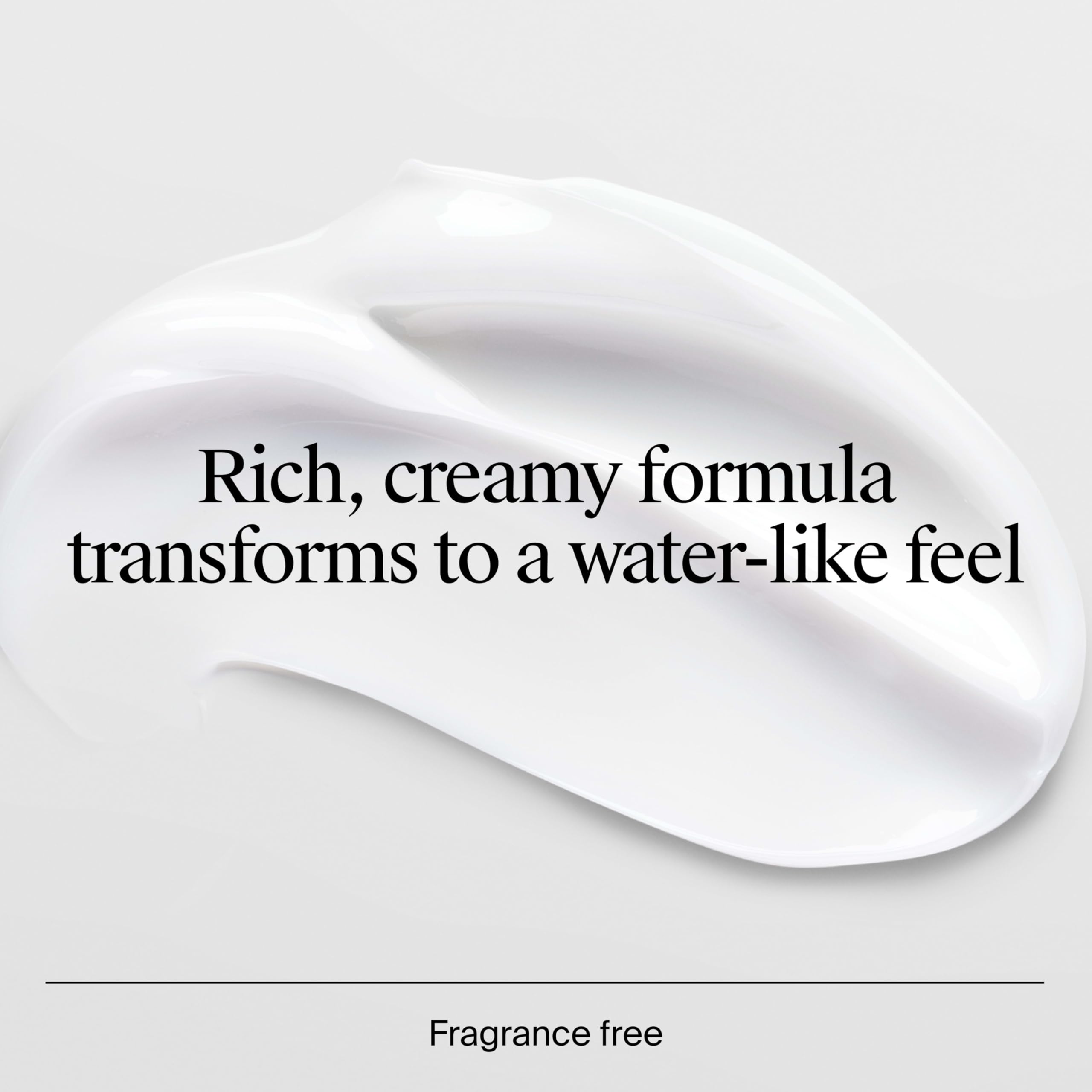 Neutrogena Hydro Boost Water Cream fragrance-free label close-up