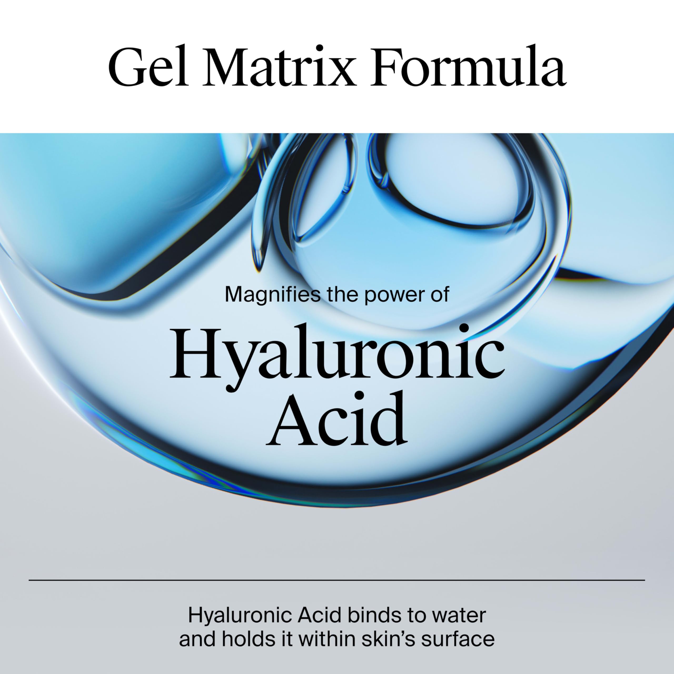 Neutrogena Hydro Boost Water Gel applied to face for a dewy finish.