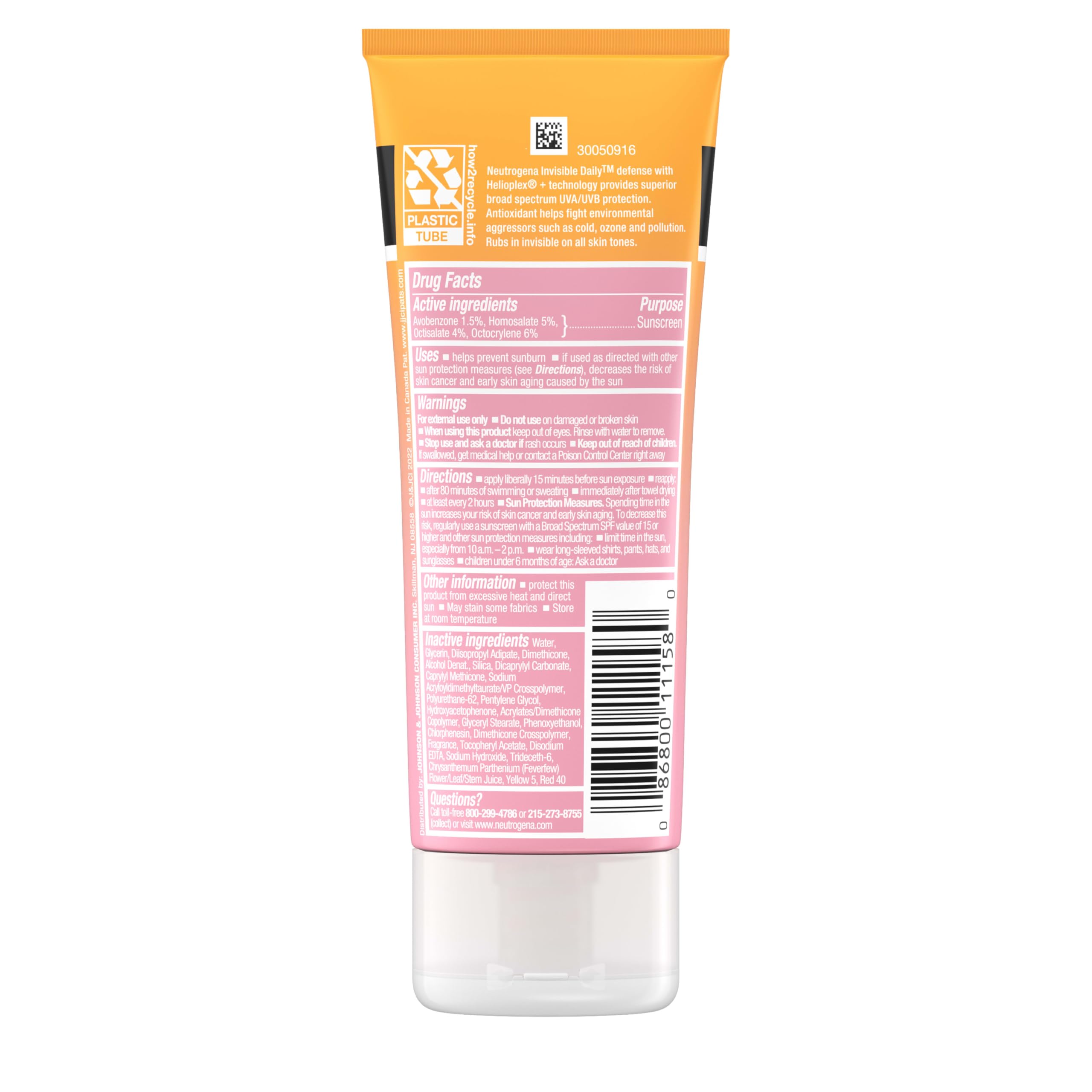 No visible white residue on skin after rub-in.