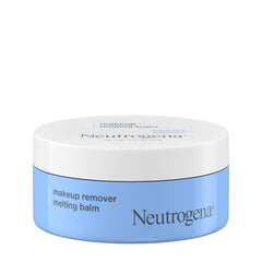 Neutrogena makeup remover balm-to-oil melts stubborn makeup gently on eyelids or lips