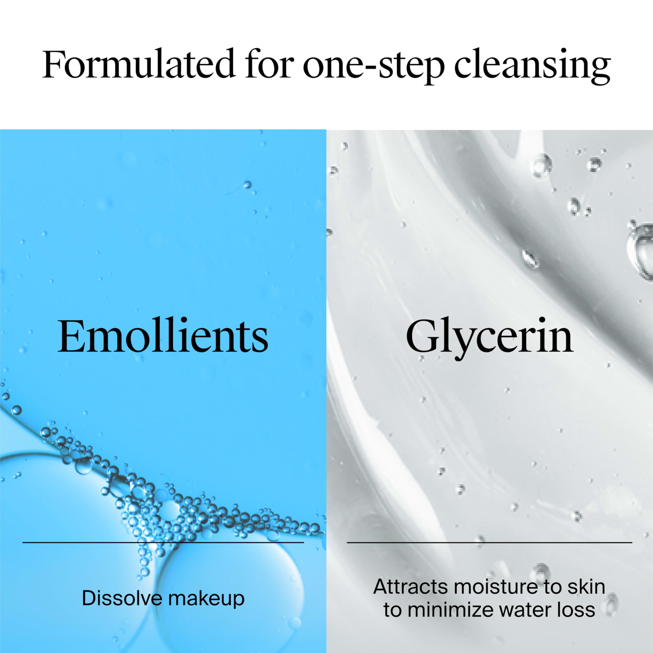 Neutrogena Fresh Foaming Cleanser non-comedogenic formula helps keep pores clear.