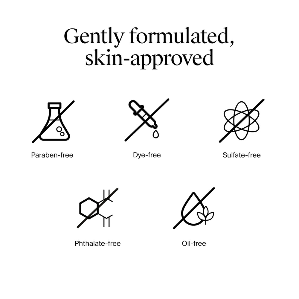 Neutrogena cleanser shown as part of a daily skincare routine.
