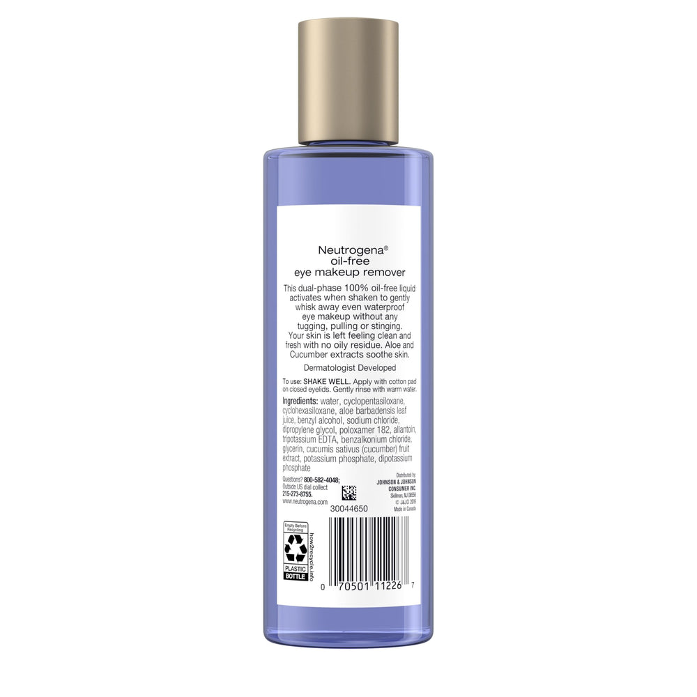 Removes waterproof mascara without harsh rubbing for comfortable eyes.