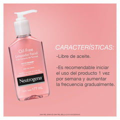 Neutrogena pink grapefruit cleanser foaming lather for a bright cleansing experience