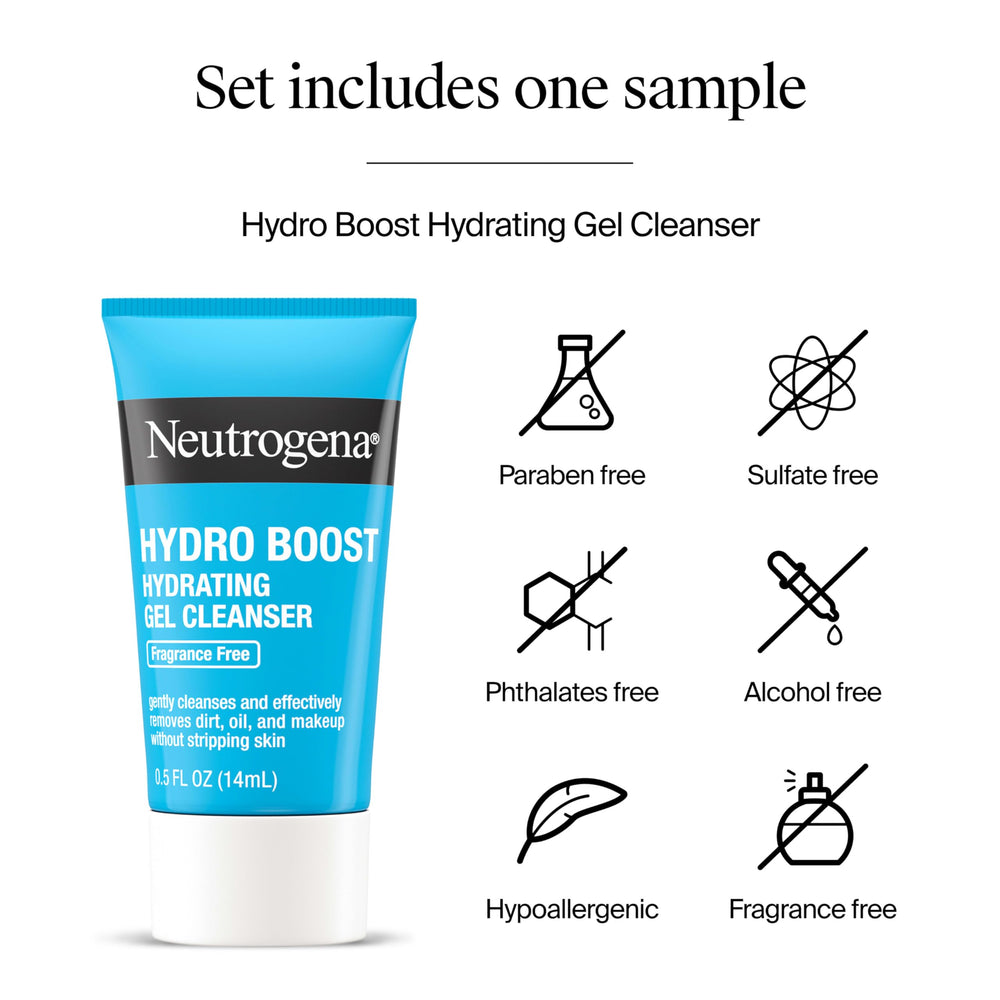 Neutrogena product box laid out in flatlay