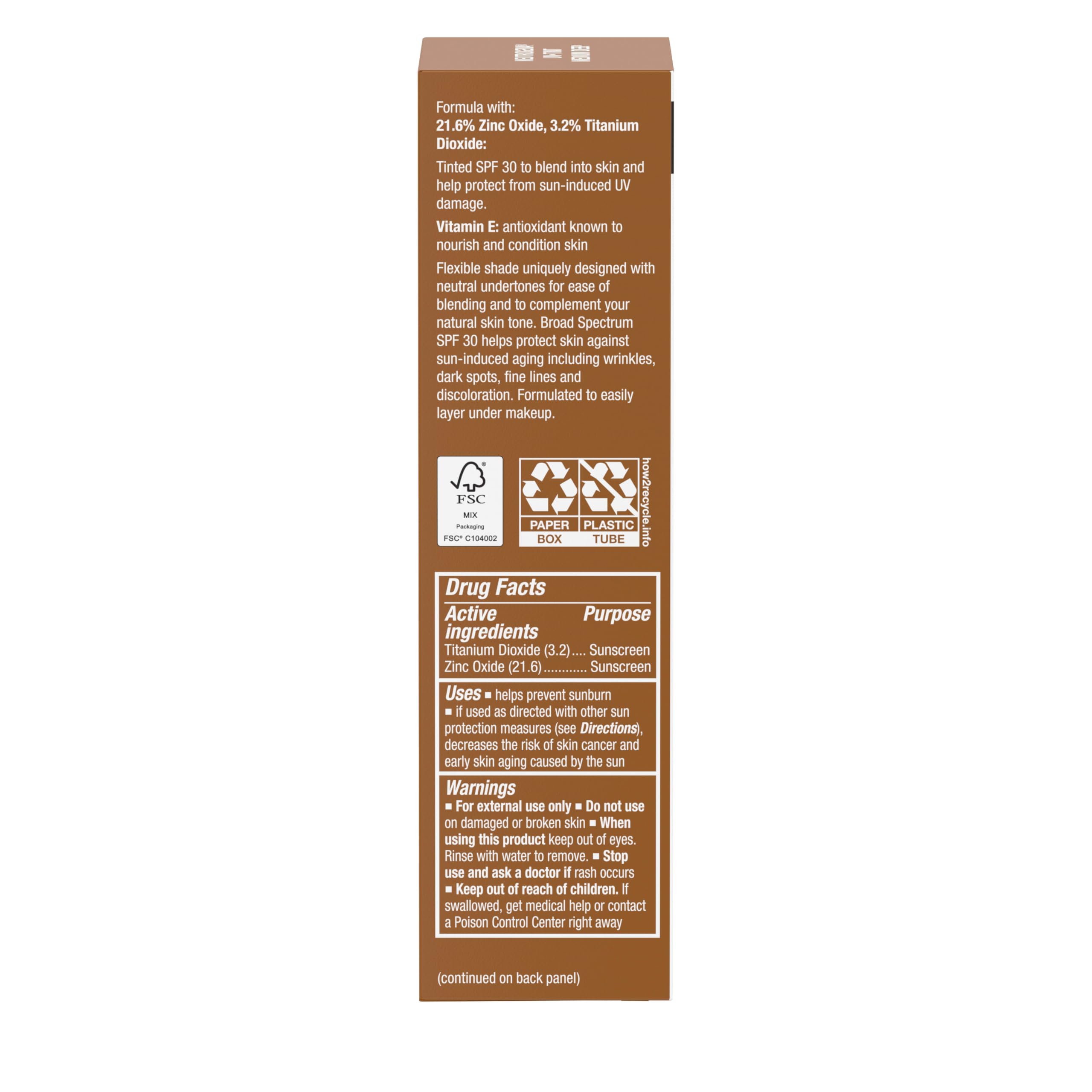 1.1 oz Neutrogena Purescreen+ bottle packaging for portable daily use.