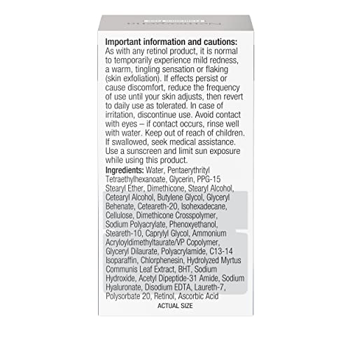 Neutrogena Rapid Wrinkle Repair eye cream addressing dark circles.