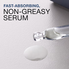 Neutrogena Rapid Wrinkle Pro+ serum texture close-up reveals silky emollients