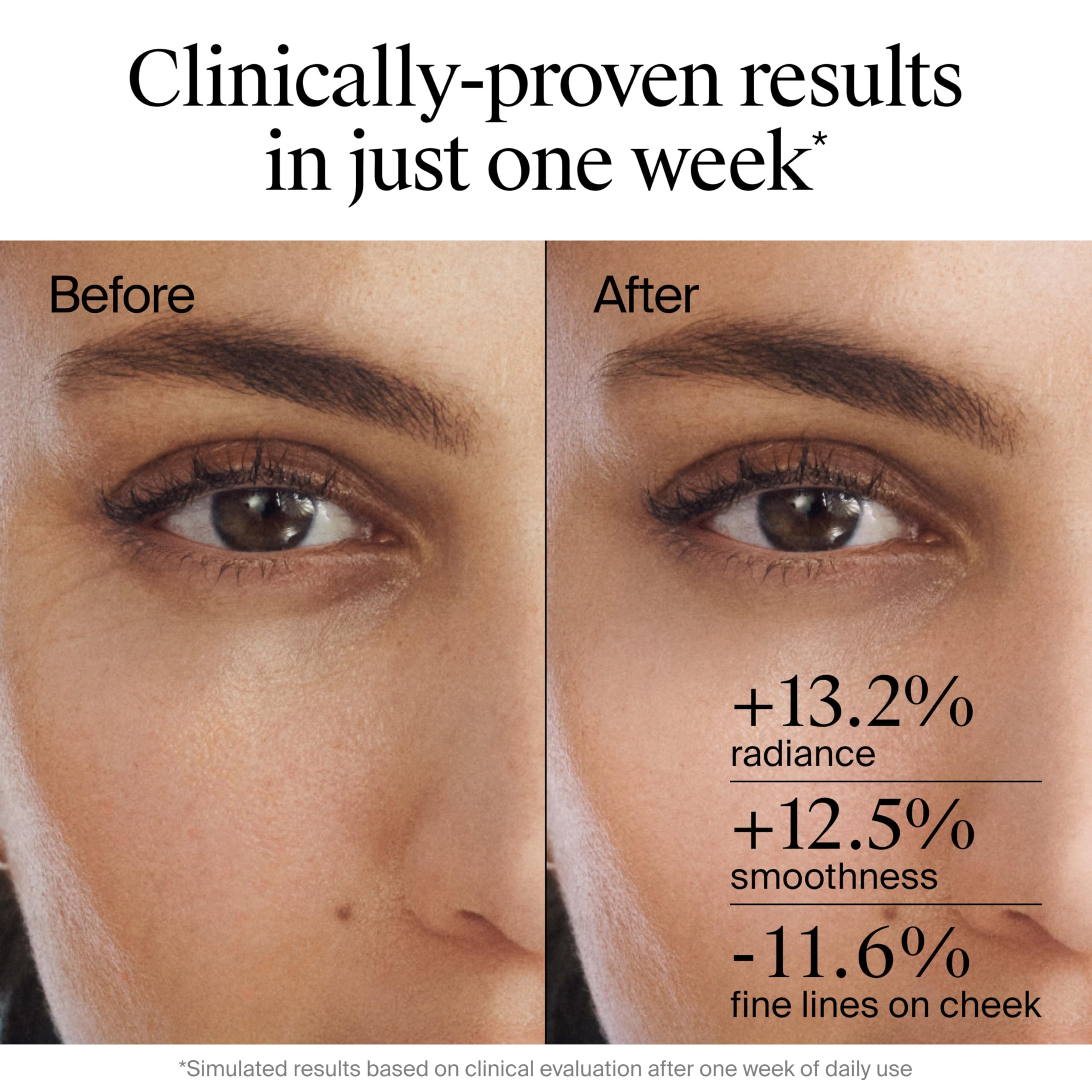 Neutrogena Rapid Wrinkle Repair Serum close-up texture promoting smoother, radiant skin