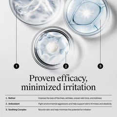 Neutrogena Rapid Wrinkle Repair Serum on the face during daily skincare routine