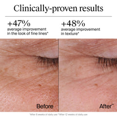 Neutrogena retinol and hyaluronic acid action visual showing hydration.