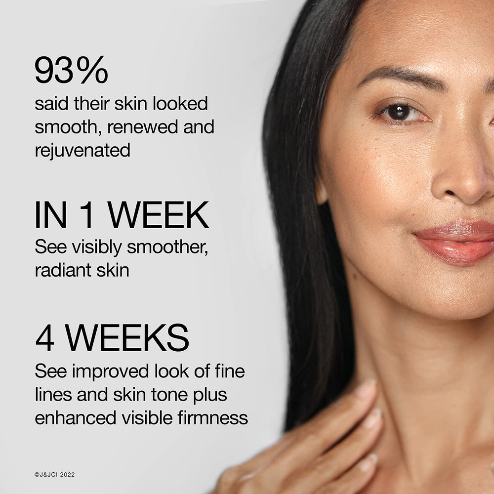 Close-up of Retinol Pro+ formula in tubing, stabilized retinol for nightly use.