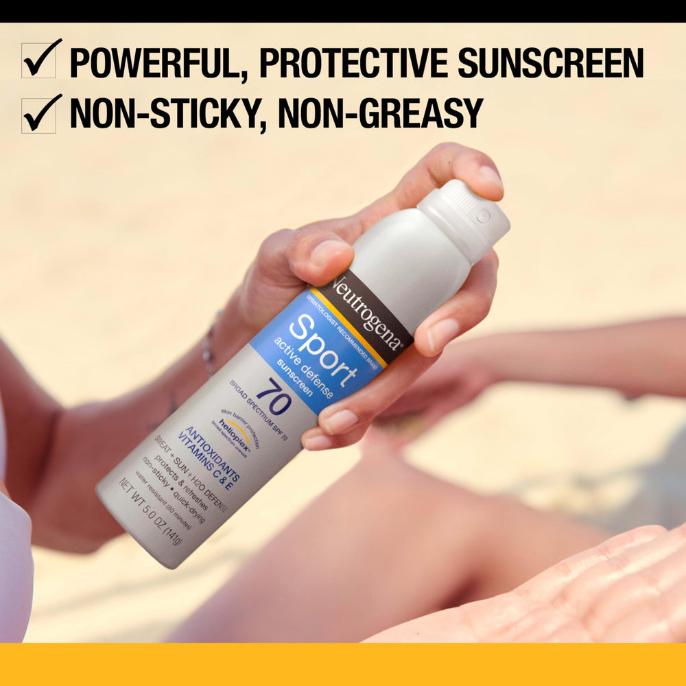Water and sweat resistance up to 80 minutes during activity.