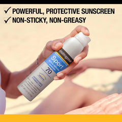 Water and sweat resistance up to 80 minutes during activity.