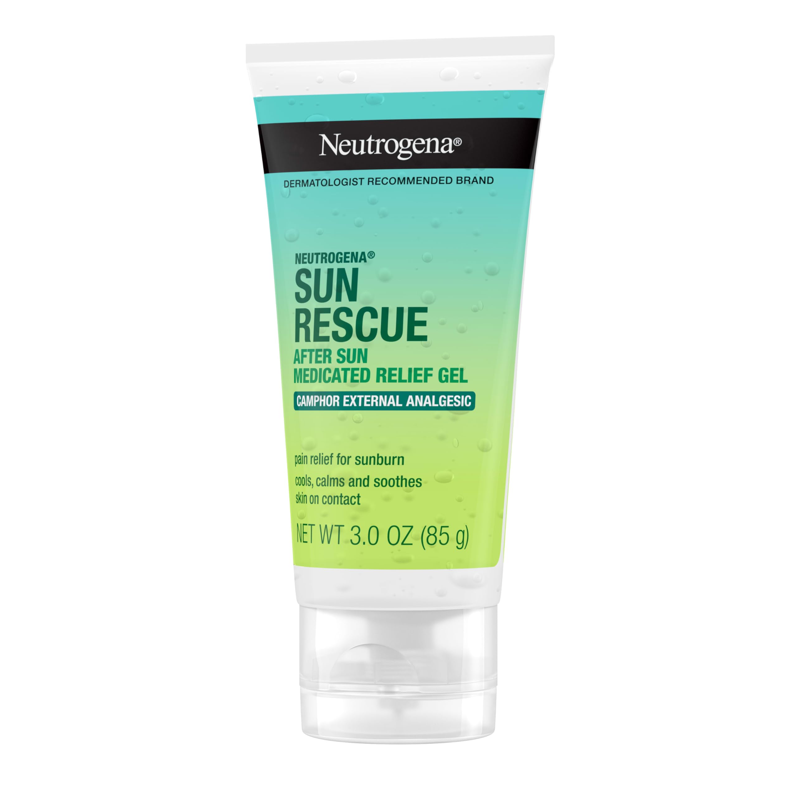 3-ounce Neutrogena Sun Rescue Tube shown for travel use.
