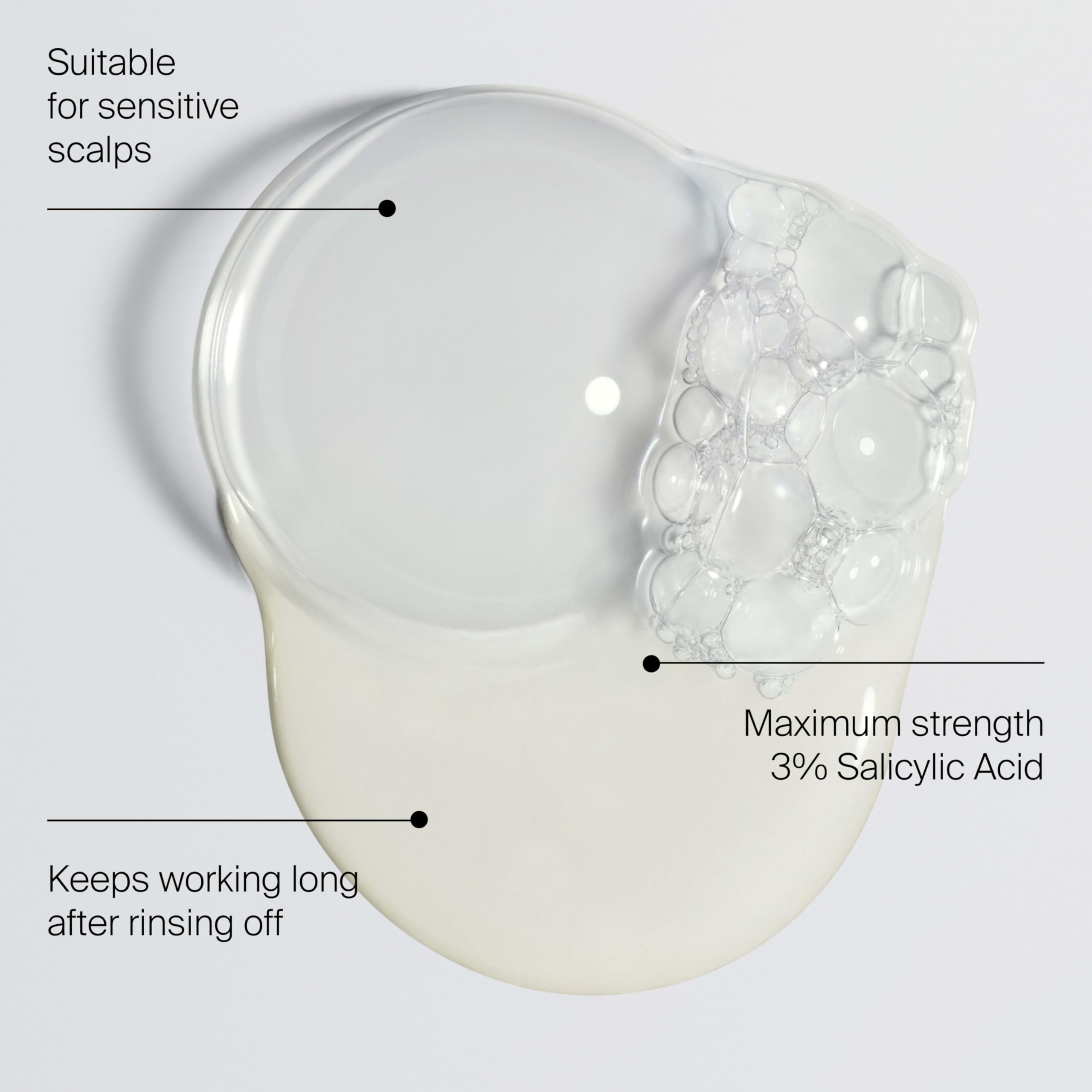 Close-up of Neutrogena T/Sal label with fragrance-free formula.