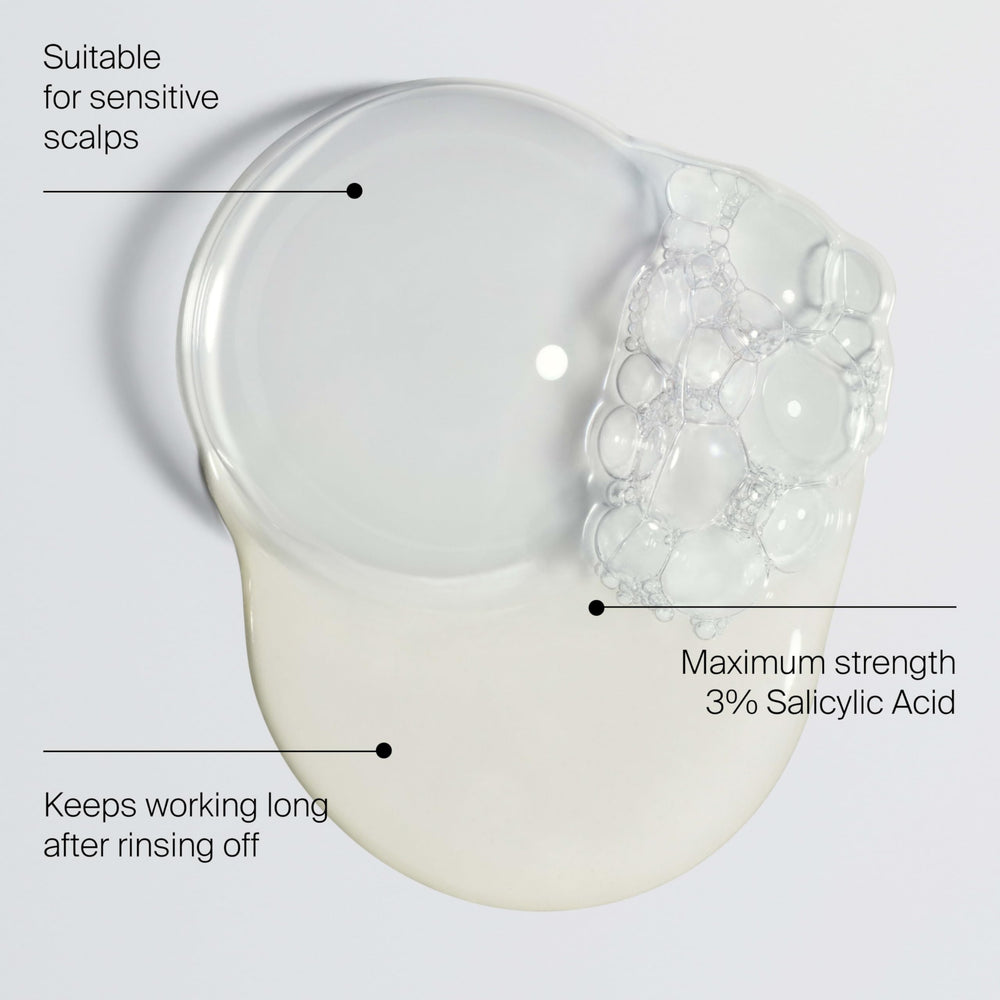 Close-up of Neutrogena T/Sal label with fragrance-free formula.