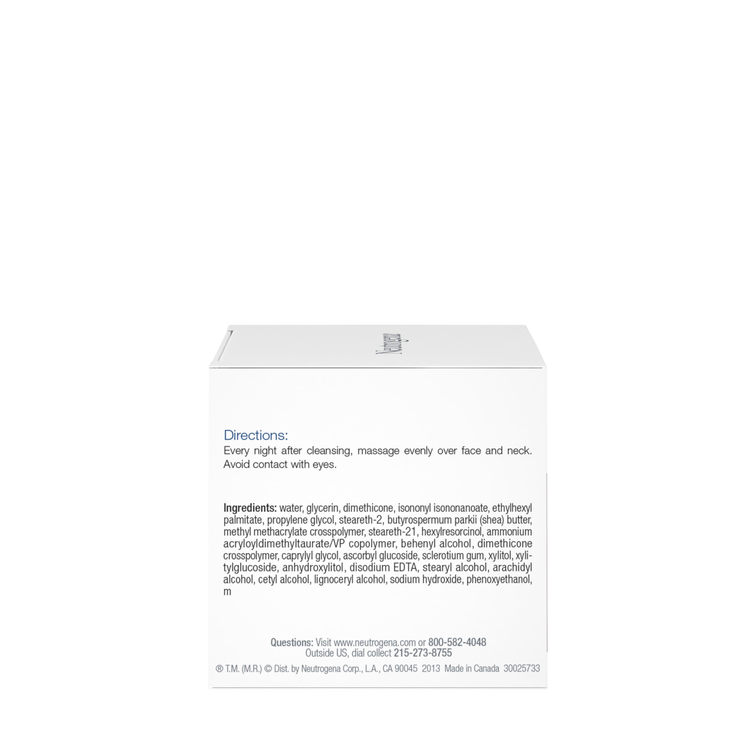 Neutrogena Triple Age Repair night ritual for radiant morning skin.
