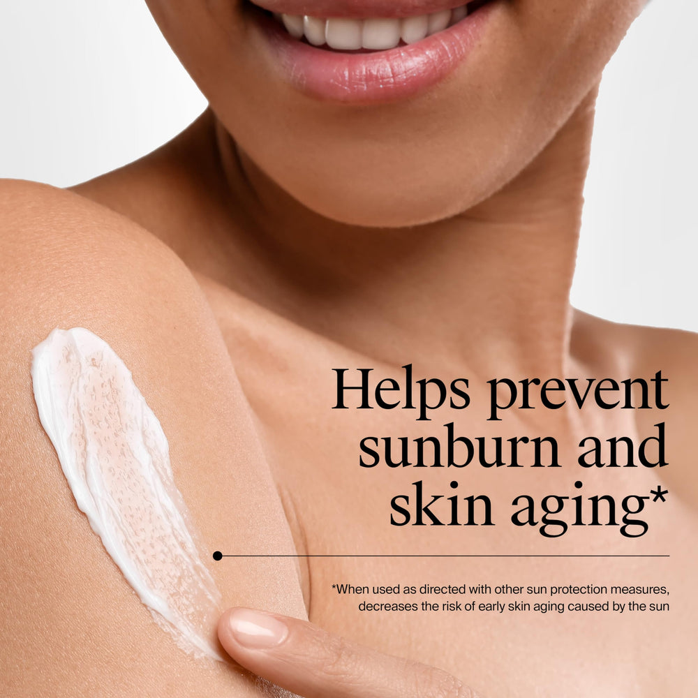 Sunscreen application highlight showing water resistance up to 80 minutes
