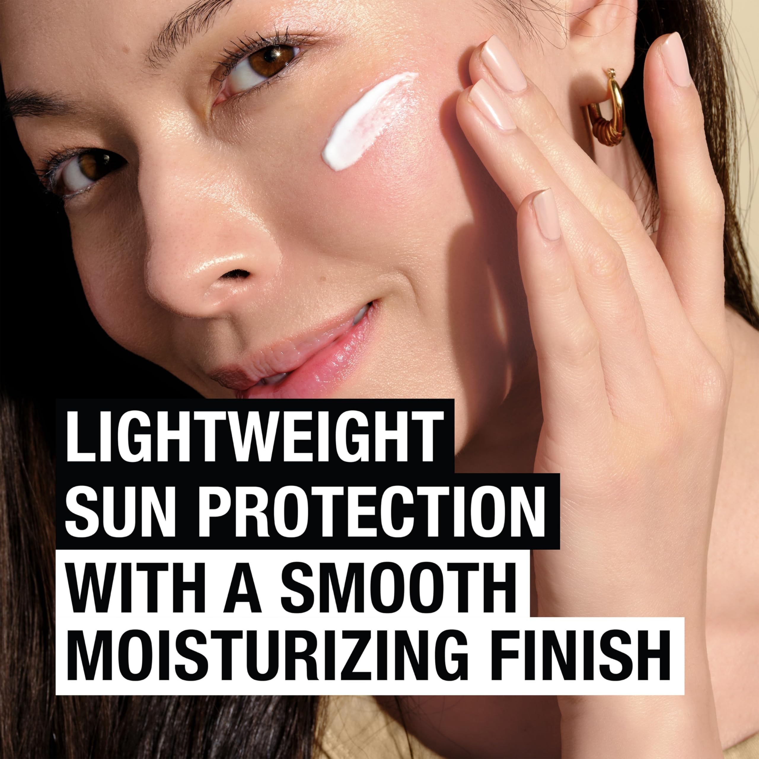 Vitamin E hydration noted on Neutrogena Ultra Sheer bottle