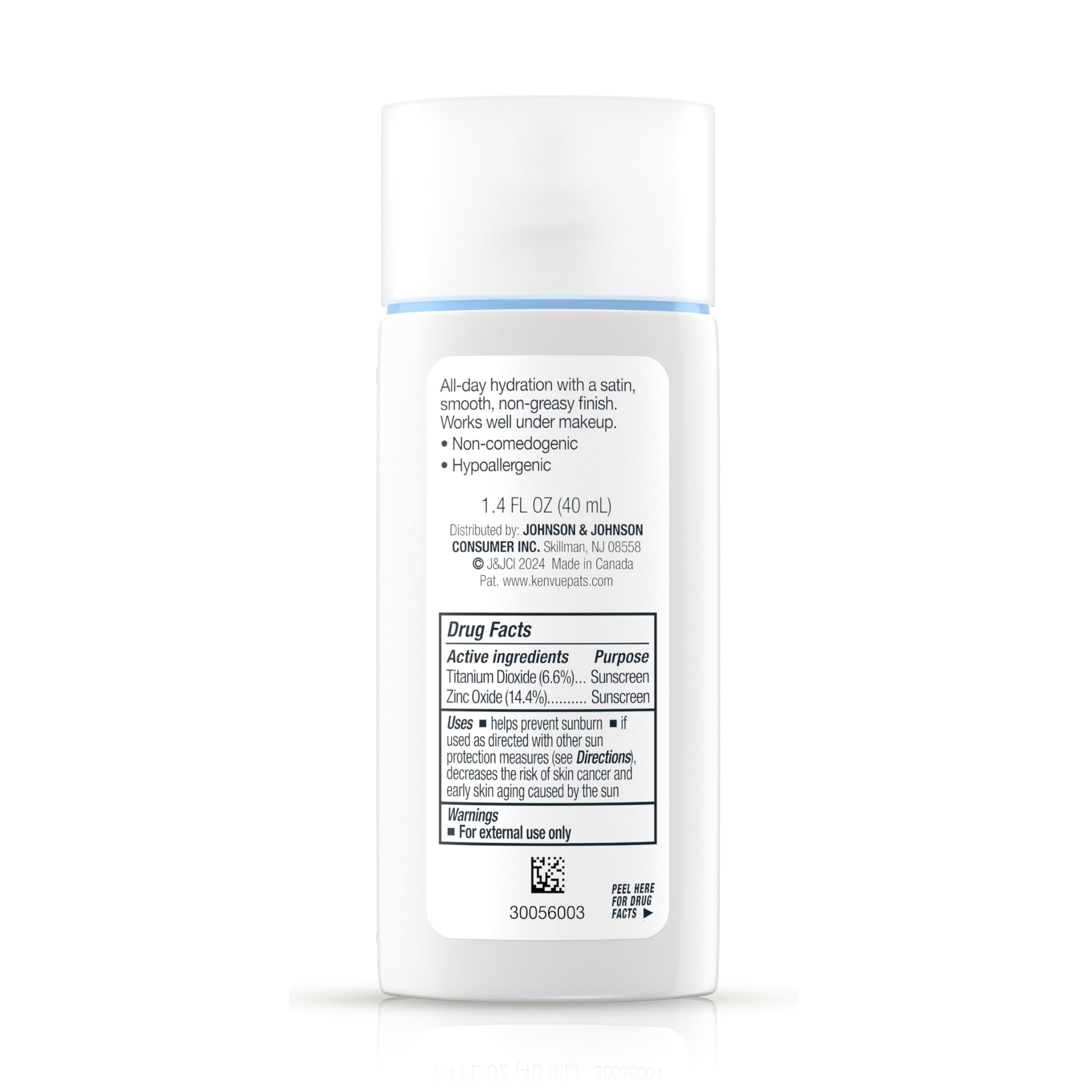 Vegan, hypoallergenic Neutrogena sunscreen suitable for sensitive skin