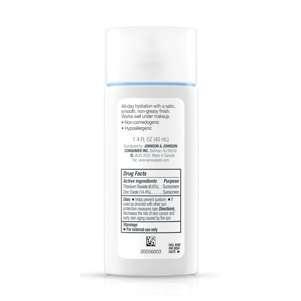 Vegan, hypoallergenic Neutrogena sunscreen suitable for sensitive skin