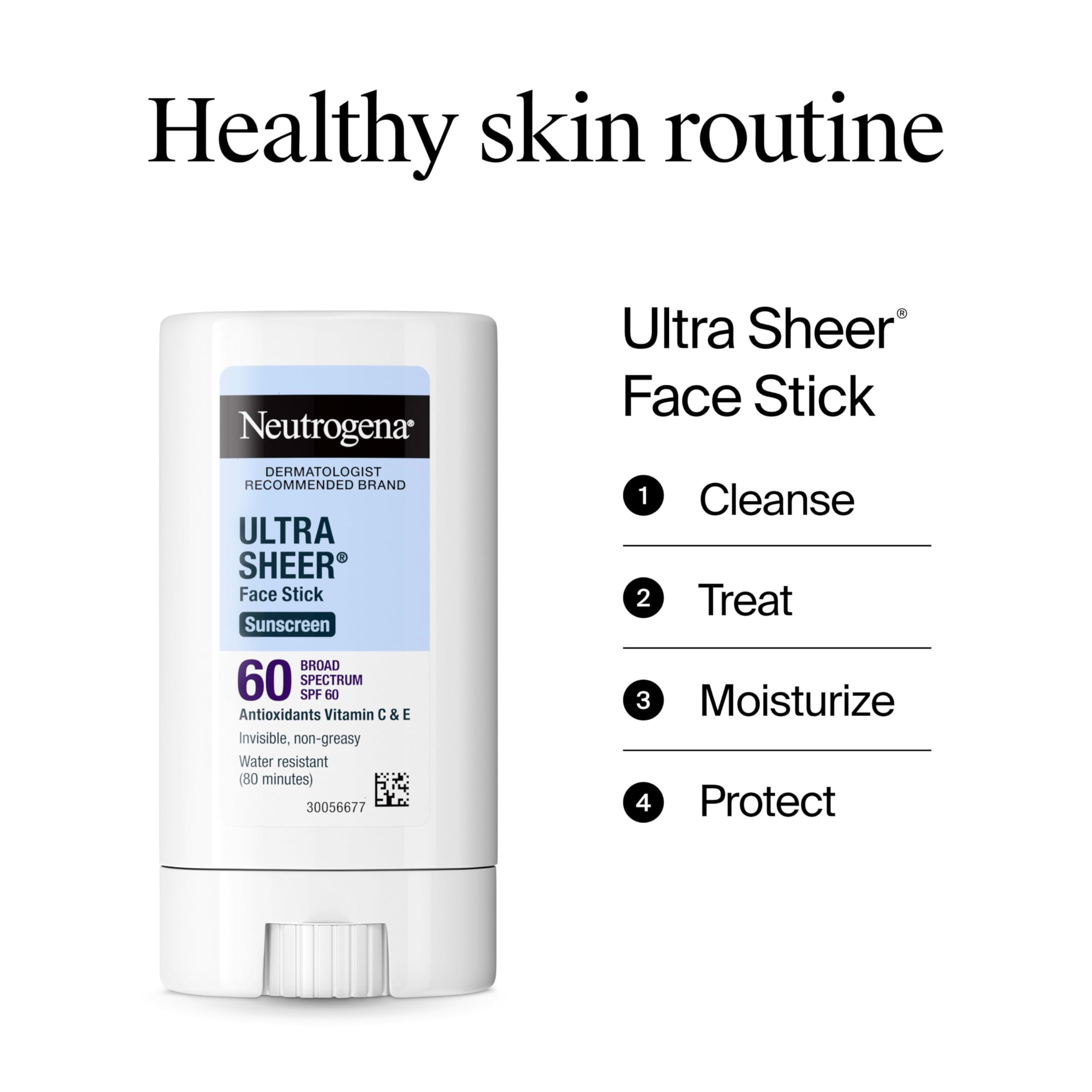 Paraben- and phthalate-free, oxybenzone- and octinoxate-free formula.