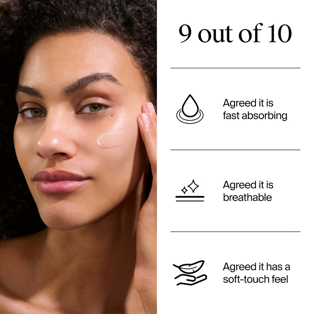 Vitamin E enriched sunscreen offering antioxidant-like skin support.