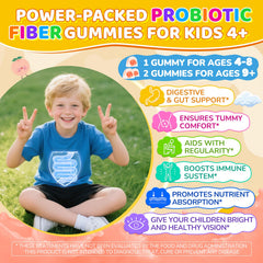 NEVISS Kids Probiotic Gummies texture close-up with chewy, kid-friendly appeal