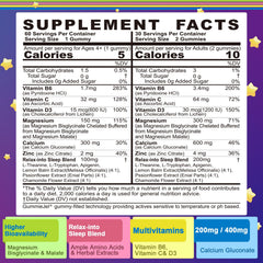 Neviss gummies cross-section shows strawberry filling for tasty nighttime nutrients