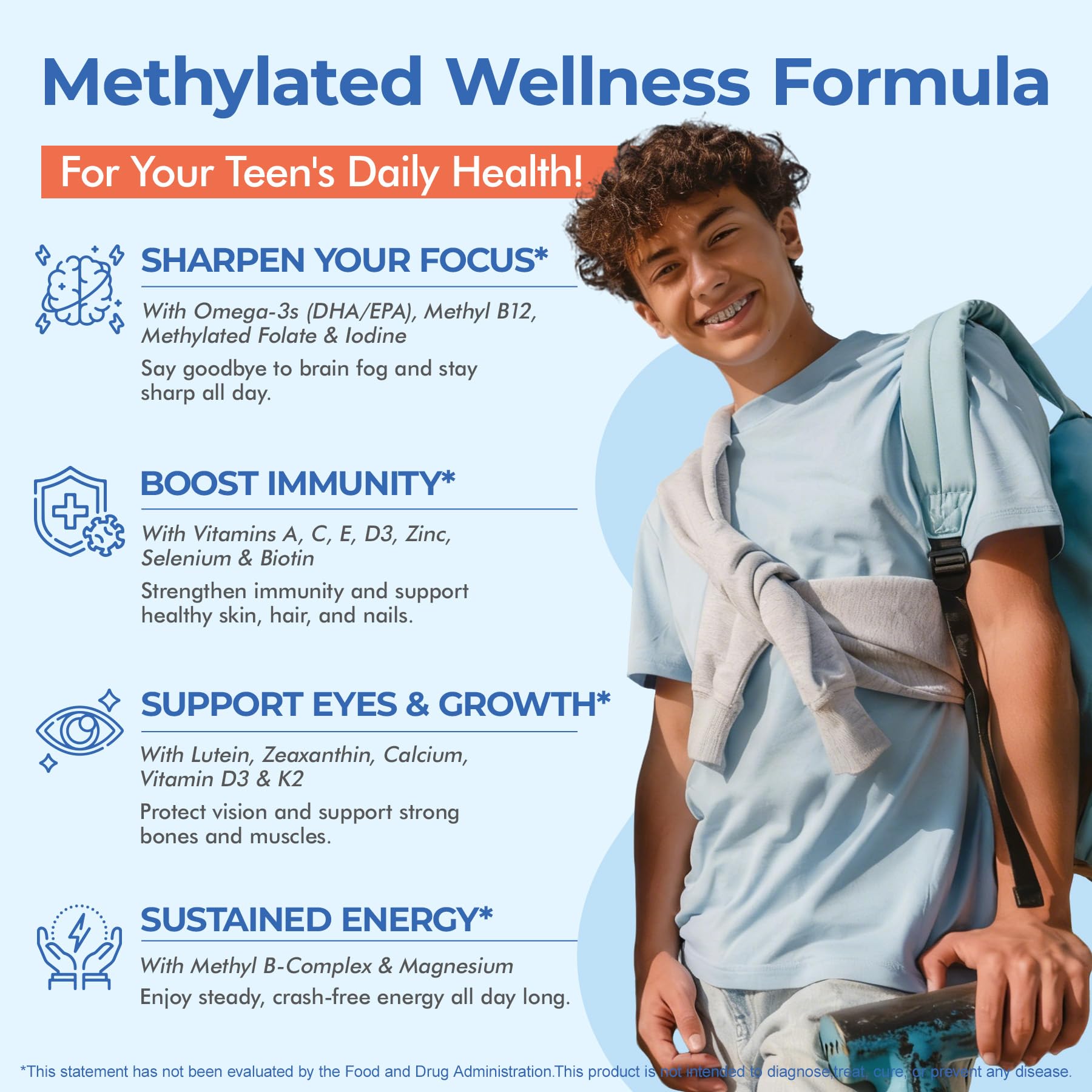 NEVISS vegan sugar-free gummies provide methylated B vitamins and minerals.