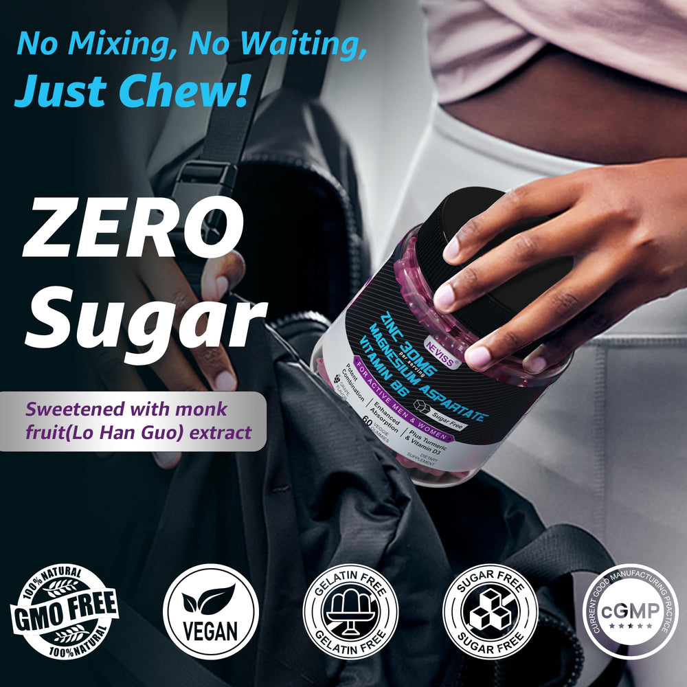 NEVISS monk fruit-sweetened sugar-free gummies