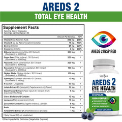 NEW AGE AREDS 2 bottle pour shows easy daily use.