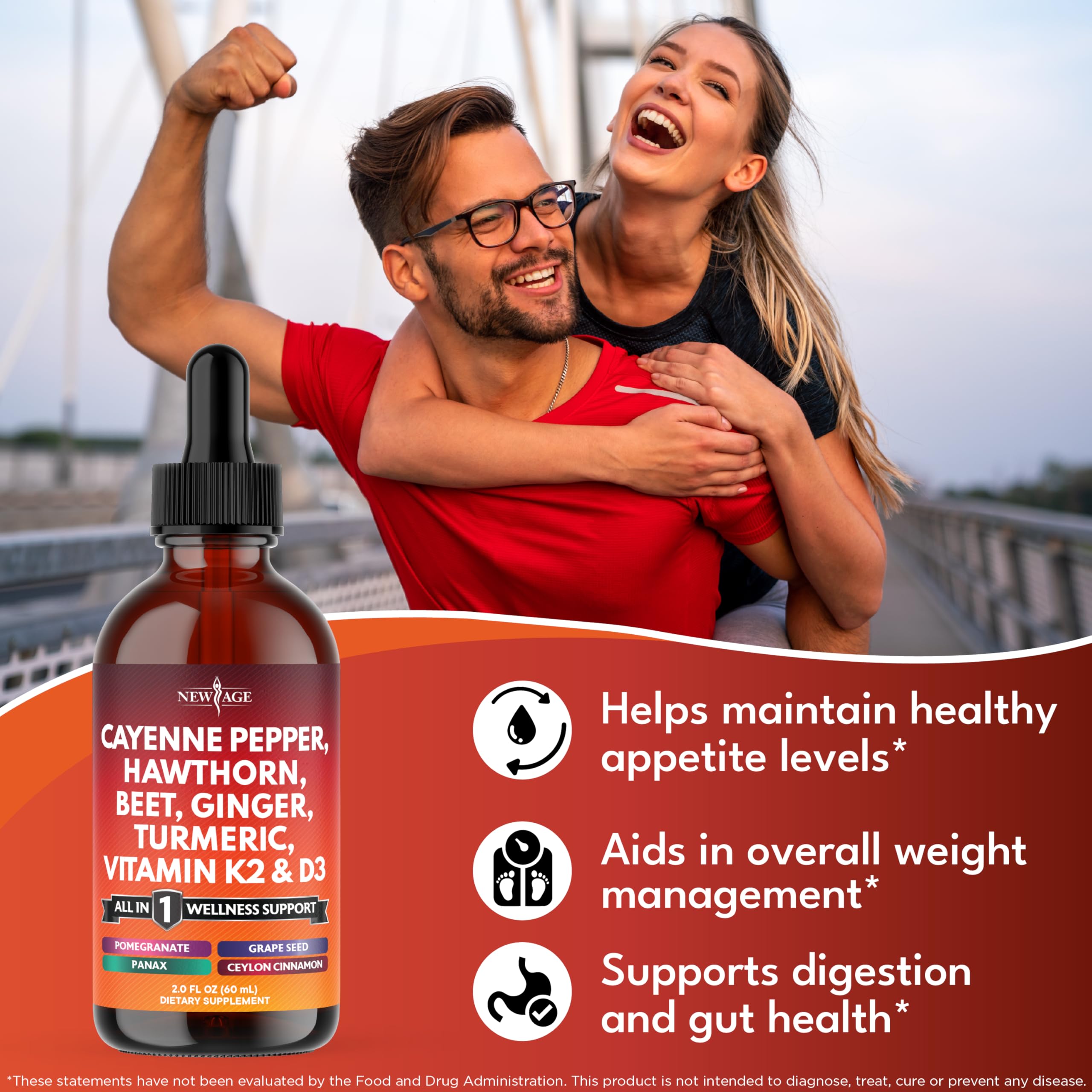 NEW AGE Beetroot powder on spoon for daily wellness flavor.
