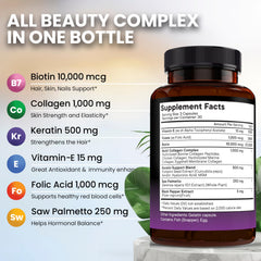 NEW AGE 10-in-1 formula for hair, nails, and skin vitality