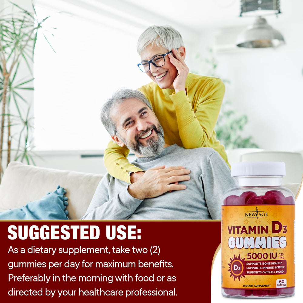 NEW AGE allergen-free icons on packaging reassure dietary attributes.