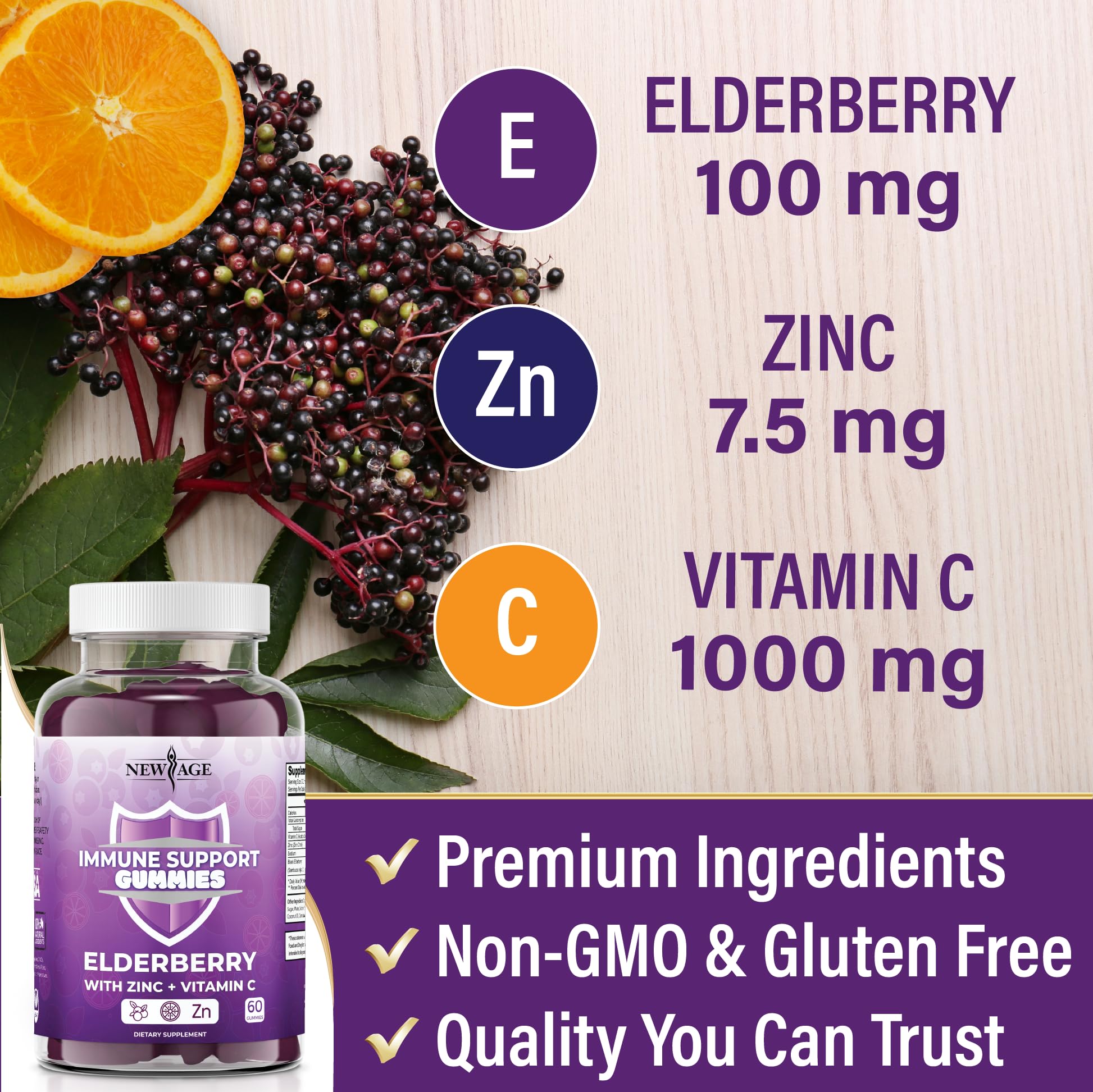 Chewy berry gummies ready for your daily dose
